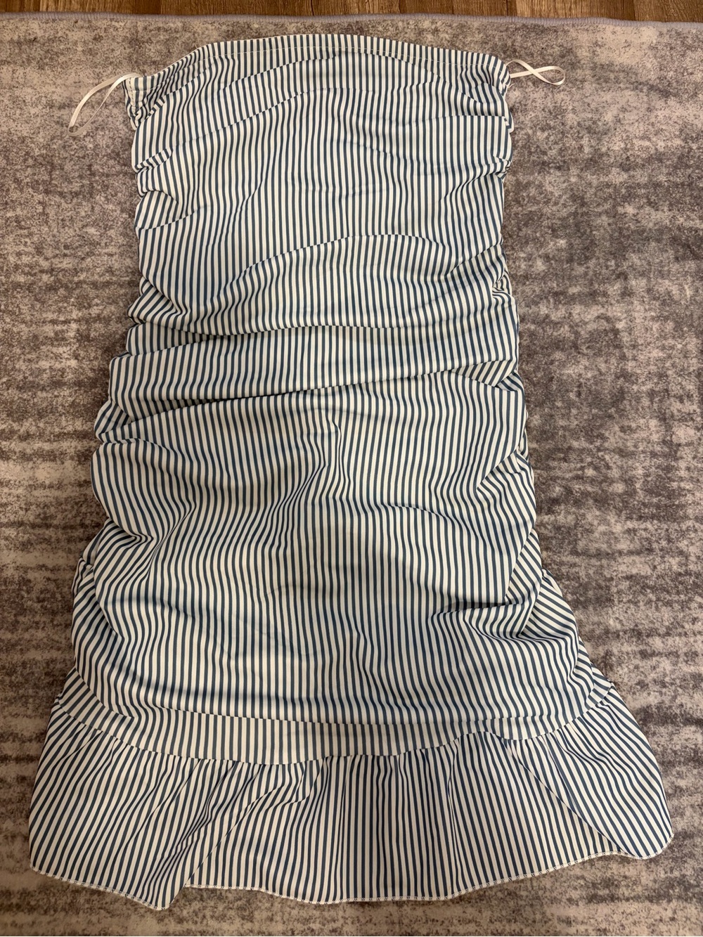 Edikted Gaia Gathered Mini Dress